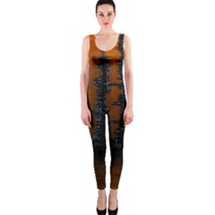 Skyline Future Graphic Sketchbook One Piece Catsuit by Pakrebo