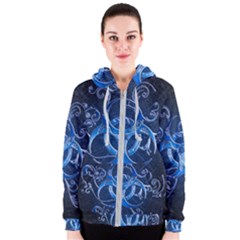 Background Creativity Form Pattern Women s Zipper Hoodie by Pakrebo