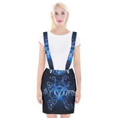 Background Creativity Form Pattern Braces Suspender Skirt by Pakrebo