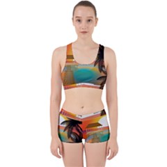 Sunset Beach Beach Palm Ocean Work It Out Gym Set by Pakrebo