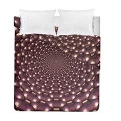 Background Sphere Balls Reflection Duvet Cover Double Side (full/ Double Size) by Pakrebo