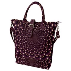 Background Sphere Balls Reflection Buckle Top Tote Bag by Pakrebo