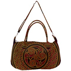 Celtic Spiritual Pattern Art Removal Strap Handbag