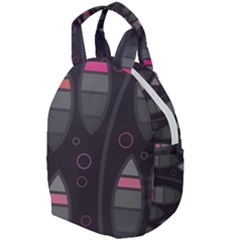 Background Blacks Pinks Travel Backpacks by Pakrebo