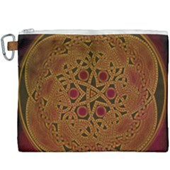 Celtic Spiritual Pattern Art Canvas Cosmetic Bag (xxxl) by Pakrebo