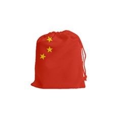 China Flag Drawstring Pouch (small)