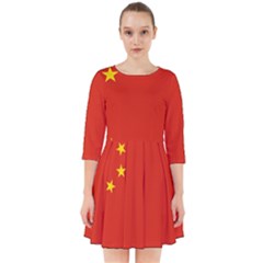 China Flag Smock Dress