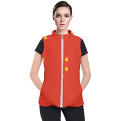 China Flag Women s Puffer Vest by FlagGallery