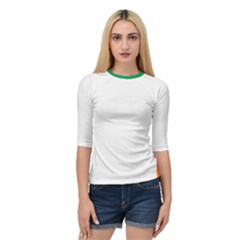 Ireland Flag Irish Flag Quarter Sleeve Raglan Tee