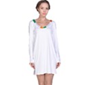 Ireland Flag Irish Flag Long Sleeve Nightdress View1