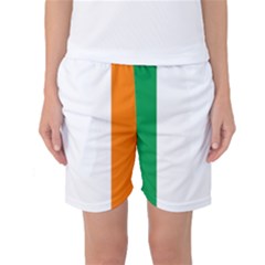 Ireland Flag Irish Flag Women s Basketball Shorts by FlagGallery