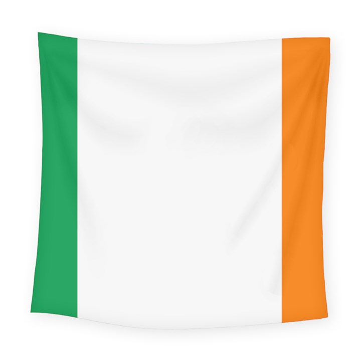 Ireland Flag Irish Flag Square Tapestry (Large)