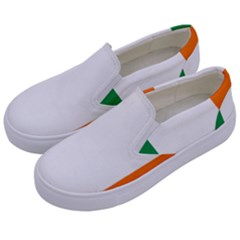 Ireland Flag Irish Flag Kids  Canvas Slip Ons by FlagGallery