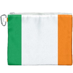 Ireland Flag Irish Flag Canvas Cosmetic Bag (xxxl) by FlagGallery