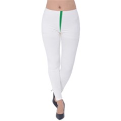 Flag Of Ireland Irish Flag Velvet Leggings