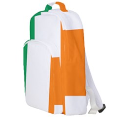 Flag Of Ireland Irish Flag Double Compartment Backpack by FlagGallery