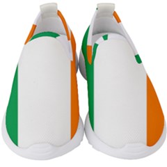 Flag Of Ireland Irish Flag Kids  Slip On Sneakers by FlagGallery