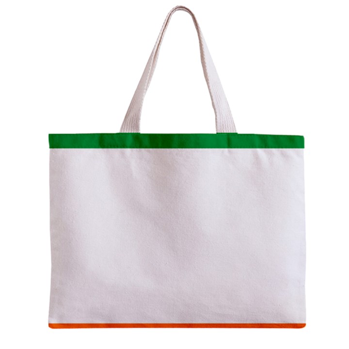 Flag of Ireland Irish Flag Zipper Mini Tote Bag