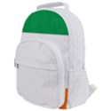 Flag of Ireland Irish Flag Rounded Multi Pocket Backpack View1