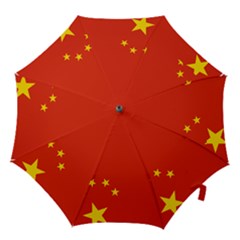 Chinese Flag Flag Of China Hook Handle Umbrellas (large)