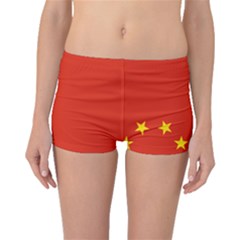 Chinese Flag Flag Of China Boyleg Bikini Bottoms