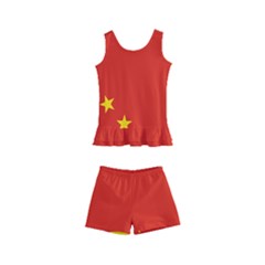 Chinese Flag Flag Of China Kids  Boyleg Swimsuit