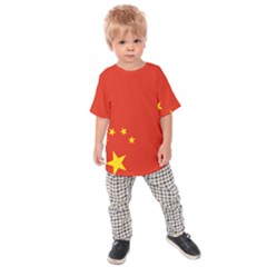 Chinese Flag Flag Of China Kids  Raglan Tee