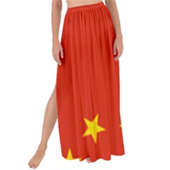 Chinese Flag Flag Of China Maxi Chiffon Tie-up Sarong