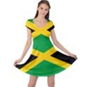 Jamaica flag Cap Sleeve Dress View1