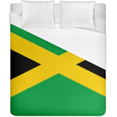 Jamaica Flag Duvet Cover (california King Size) by FlagGallery