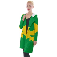 Jamaica Flag Hooded Pocket Cardigan by FlagGallery