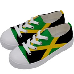 Jamaica Flag Kids  Low Top Canvas Sneakers by FlagGallery