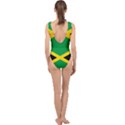 Jamaica flag Center Cut Out Swimsuit View2