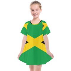 Jamaica Flag Kids  Smock Dress by FlagGallery