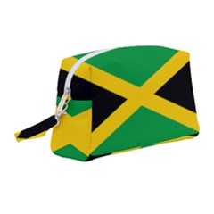 Jamaica Flag Wristlet Pouch Bag (medium)