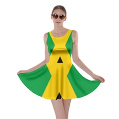 Jamaica Flag Skater Dress by FlagGallery