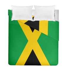 Jamaica Flag Duvet Cover Double Side (full/ Double Size) by FlagGallery