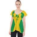 Jamaica Flag Lace Front Dolly Top View1