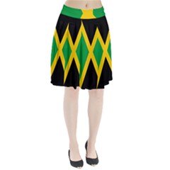 Jamaica Flag Pleated Skirt by FlagGallery