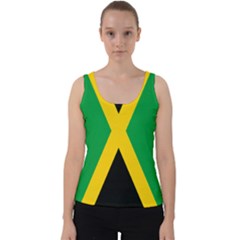 Jamaica Flag Velvet Tank Top by FlagGallery