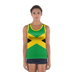 Jamaica Flag Sport Tank Top  by FlagGallery