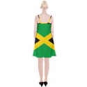 Jamaica Flag Spaghetti Strap Velvet Dress View2