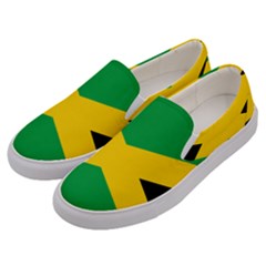 Jamaica Flag Men s Canvas Slip Ons by FlagGallery