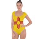 New Mexico Flag Short Sleeve Leotard  View1