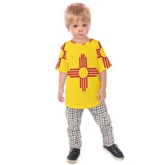 New Mexico Flag Kids  Raglan Tee