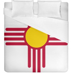 New Mexico Flag Duvet Cover Double Side (king Size) by FlagGallery