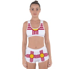 New Mexico Flag Racerback Boyleg Bikini Set by FlagGallery