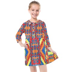 Rp-2-3 Kids  Quarter Sleeve Shirt Dress by ArtworkByPatrick