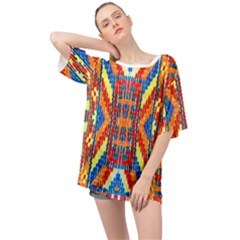 Rp-2-3 Oversized Chiffon Top