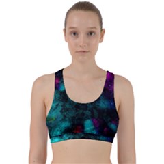 Don t Complicate Your Mind Back Weave Sports Bra by WensdaiAmbrose